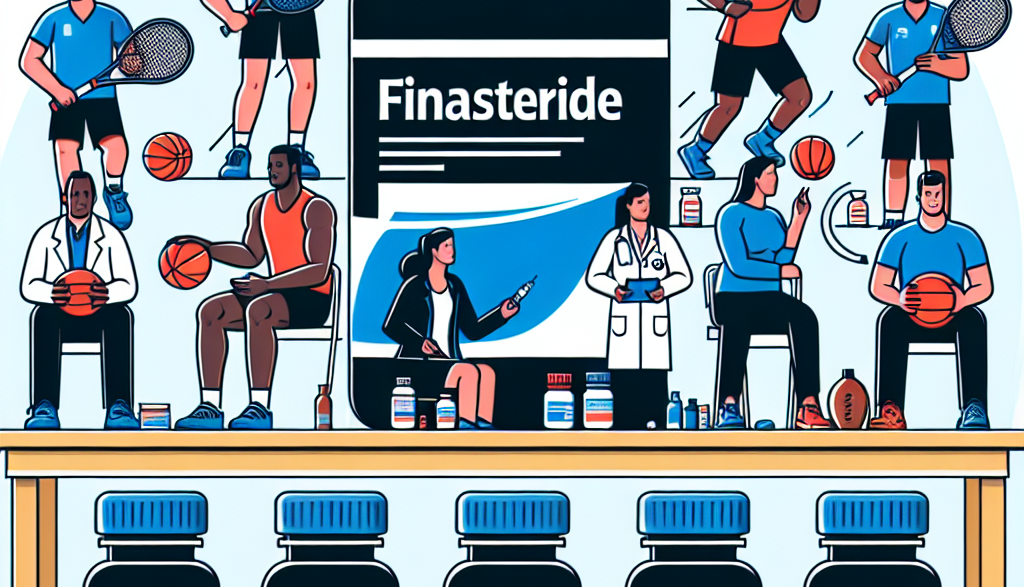 Comment le finastéride peut être associé à d'autres médicaments pour les blessures sportives