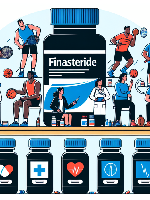 Comment le finastéride peut être associé à d'autres médicaments pour les blessures sportives