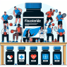Comment le finastéride peut être associé à d'autres médicaments pour les blessures sportives