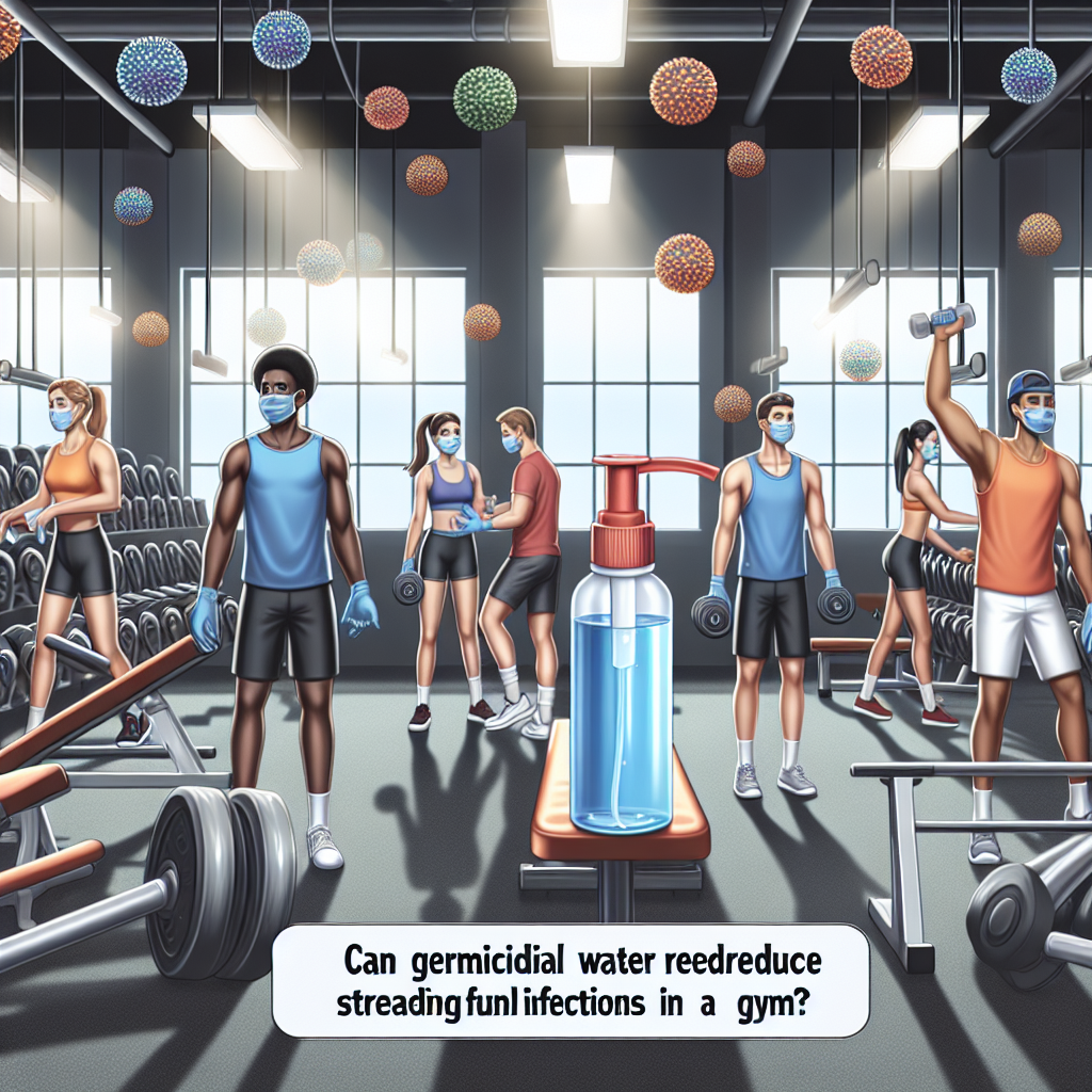 Eau Germicide peut-il réduire le risque de propagation des mycoses en salle de sport ?