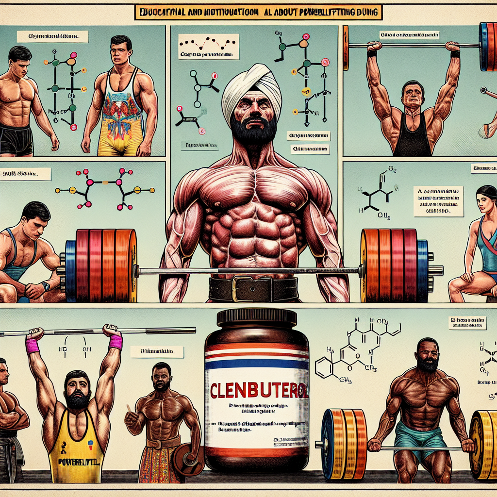 Le Clenbutérol et les spécificités de son utilisation en powerlifting
