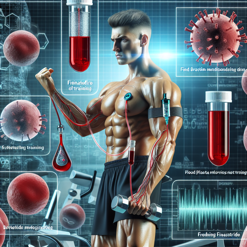 Modifications du plasma sanguin pendant l'entraînement dues au Finastéride
