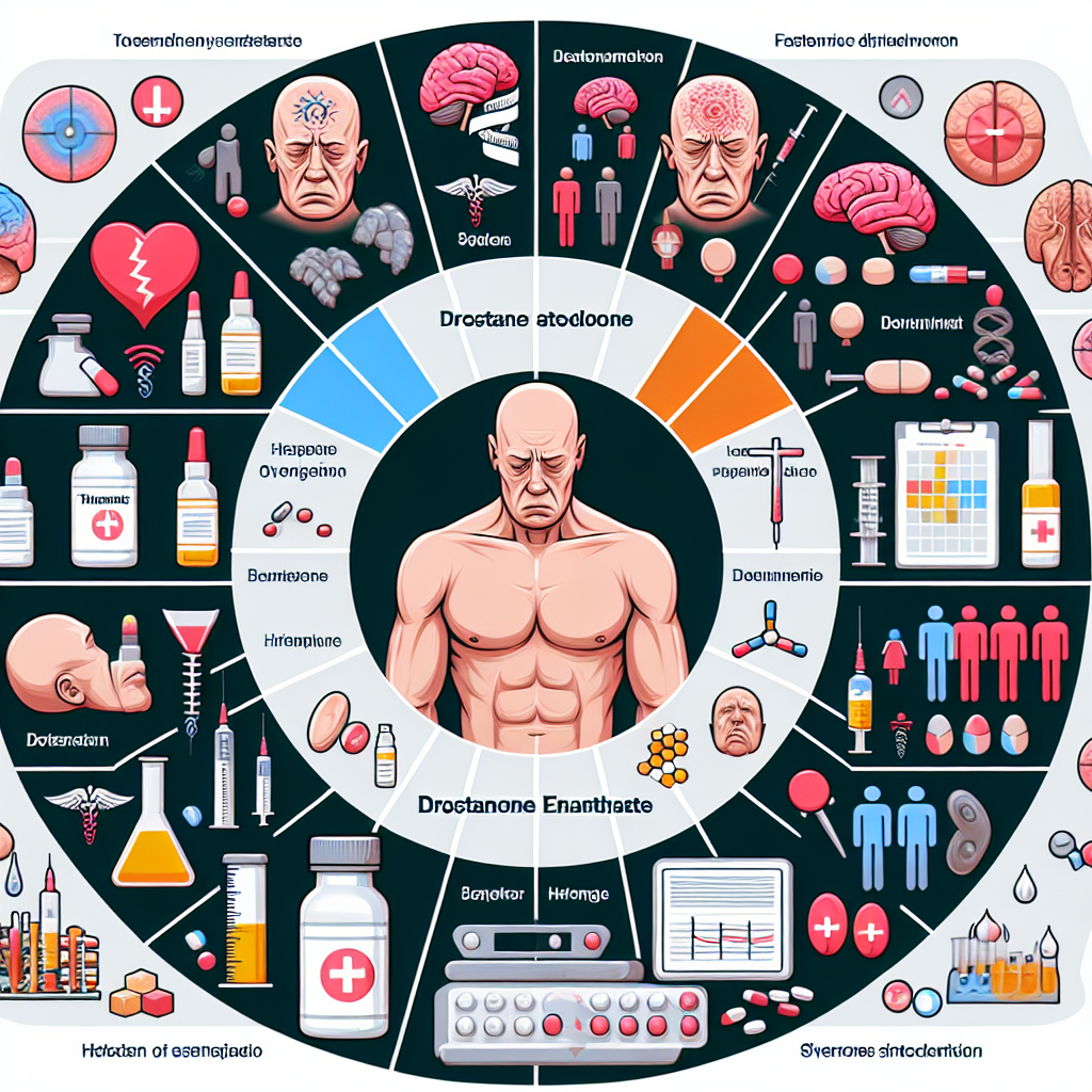 Symptômes d'intolérance individuelle au Drostanolone Enantate