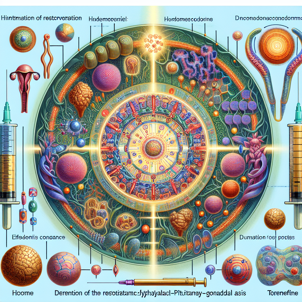 Toremifeno et restauration de l'axe hypophyso-gonadique : durée du processus