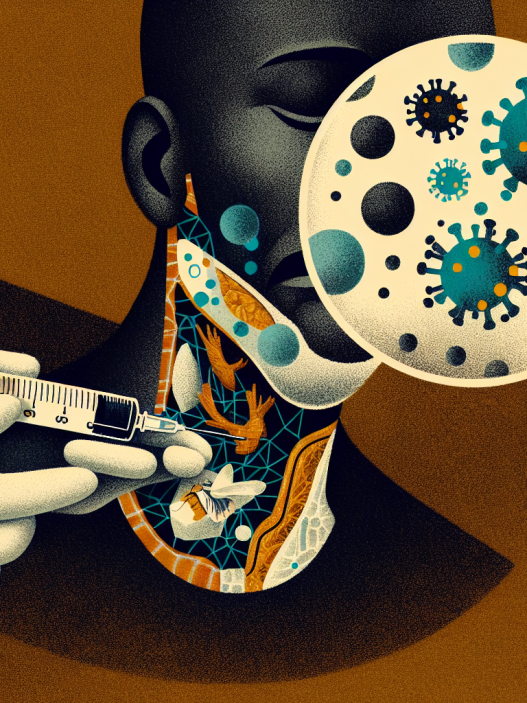 Comment l'injection de stanozolol injectable est appliquée à la glande thyroïde