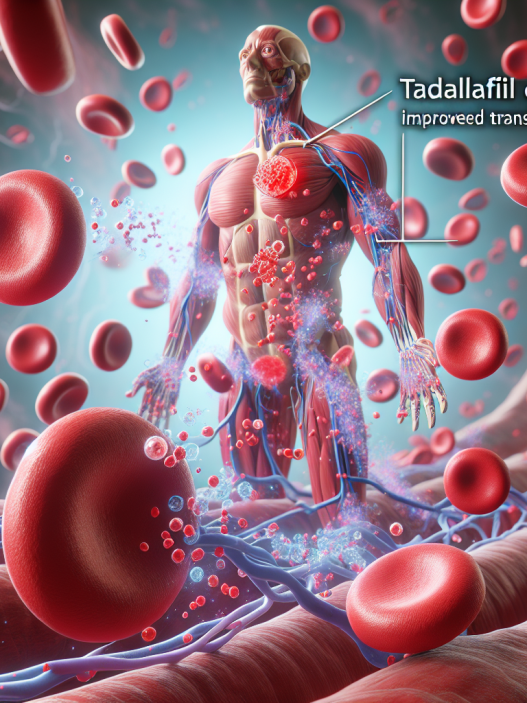 Comment le Tadalafil Citrate (Cialis Générique) améliore le transport de l'oxygène vers les muscles