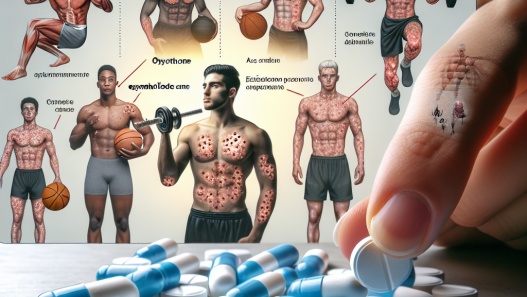 Comprimés d'oxymétholone et risque d'acné chez les sportifs