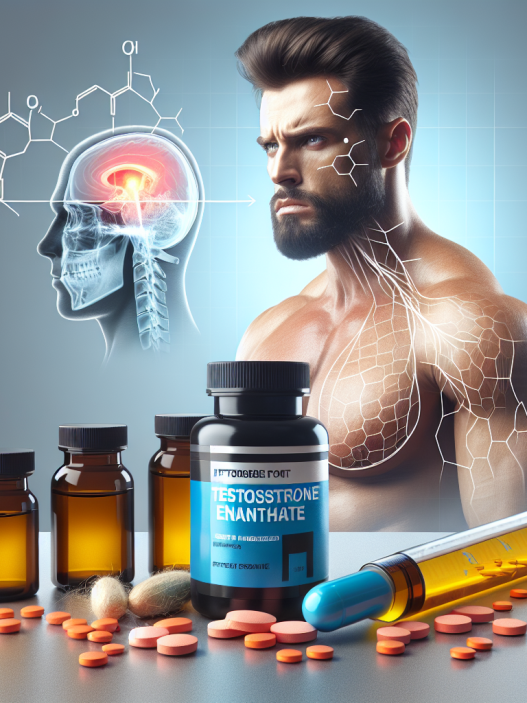 Effet de l'énanthate de testostérone sur l'état et la chute des cheveux