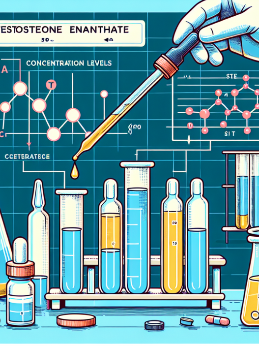 Effet de l'énanthate de testostérone sur la concentration