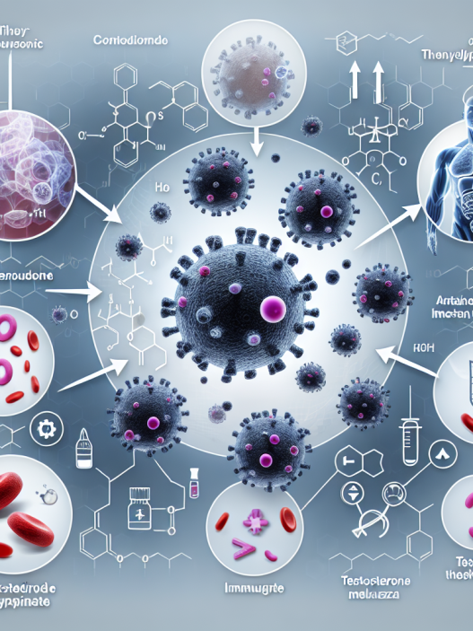 Effet de la testostérone Phénylpropionate et système immunitaire