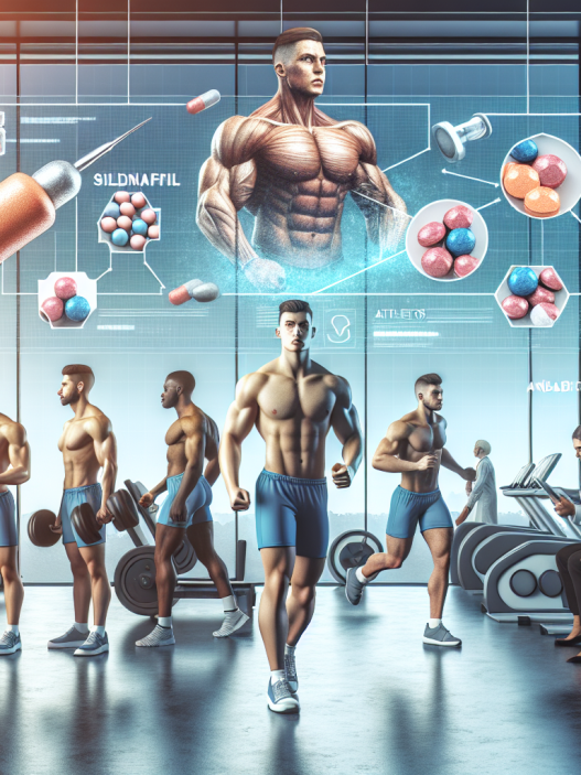Interaction du sildénafil avec les stéroïdes anabolisants chez les sportifs