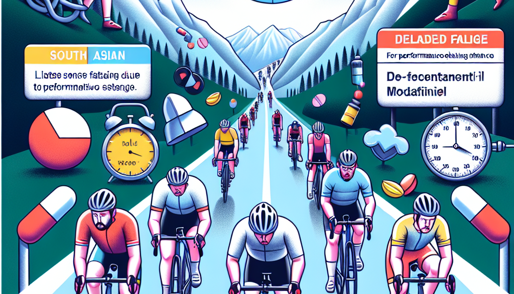 Modafinil et fatigue retardée chez les cyclistes