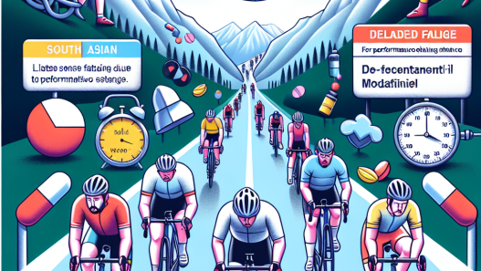 Modafinil et fatigue retardée chez les cyclistes