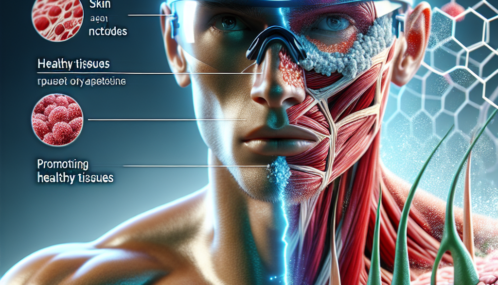Peptides dans la régénération cutanée et les tissus sains chez les athlètes