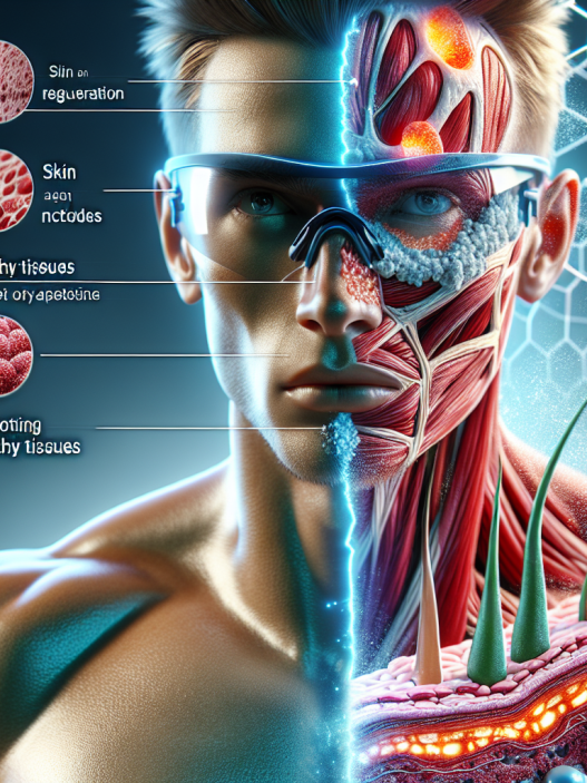 Peptides dans la régénération cutanée et les tissus sains chez les athlètes