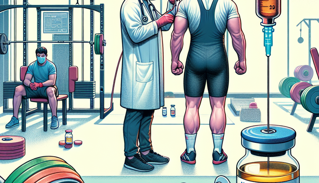 Perfusion de phénylpropionate de nandrolone pour les performances sportives en powerlifting