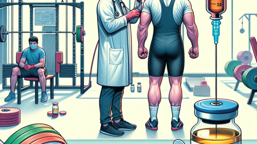 Perfusion de phénylpropionate de nandrolone pour les performances sportives en powerlifting