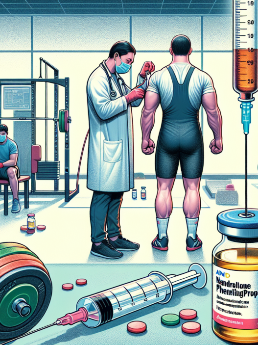 Perfusion de phénylpropionate de nandrolone pour les performances sportives en powerlifting