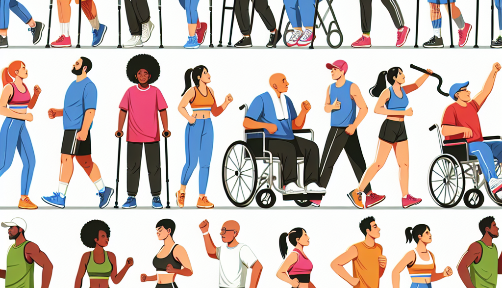 Rôle de la marche pour la perte de poids chez les personnes handicapées et motivation des sportifs