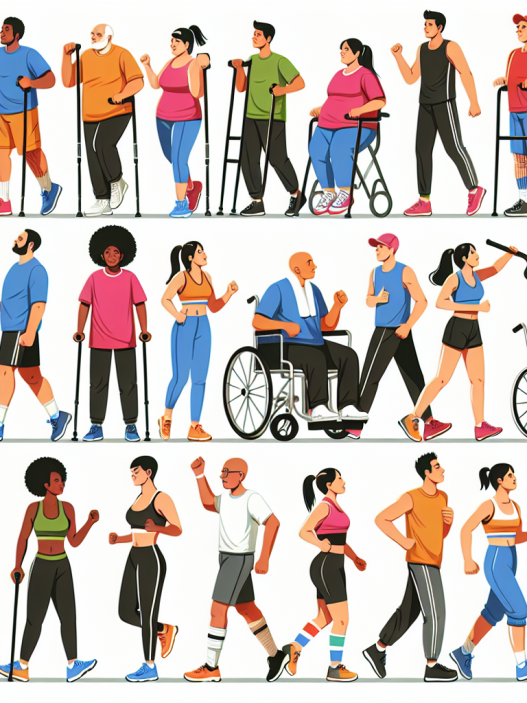 Rôle de la marche pour la perte de poids chez les personnes handicapées et motivation des sportifs