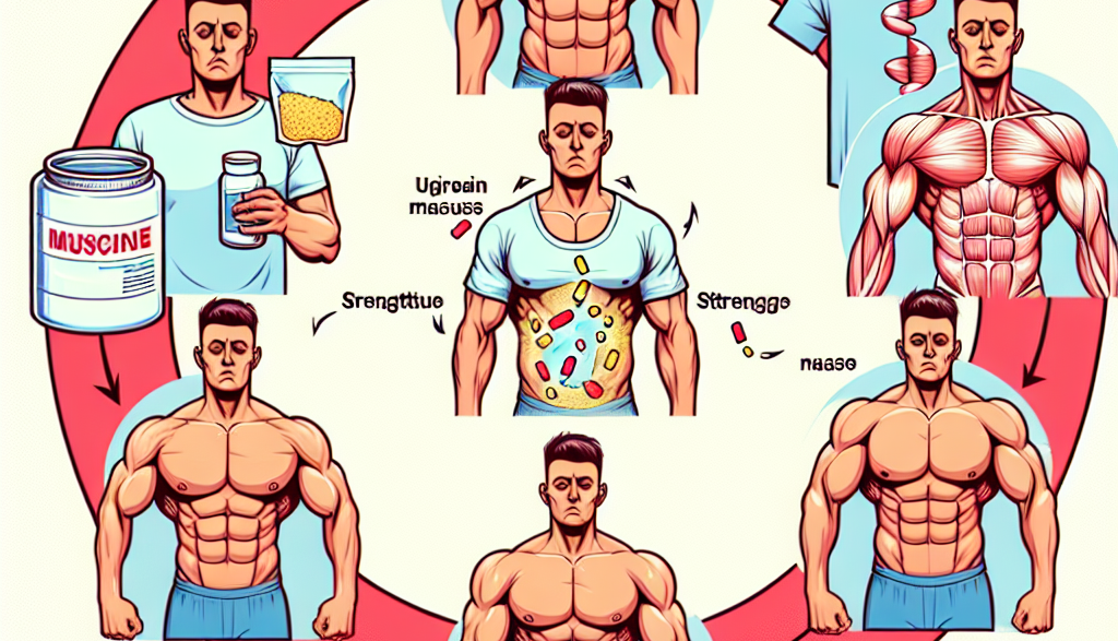 Utilisation de Sustanon 250 dans les cycles pour gagner en masse et en force