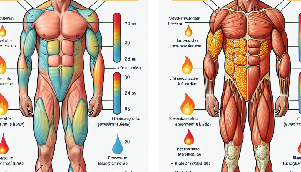 Comment le Trenbolone énanthate modifie la température cutanée et la thermorégulation