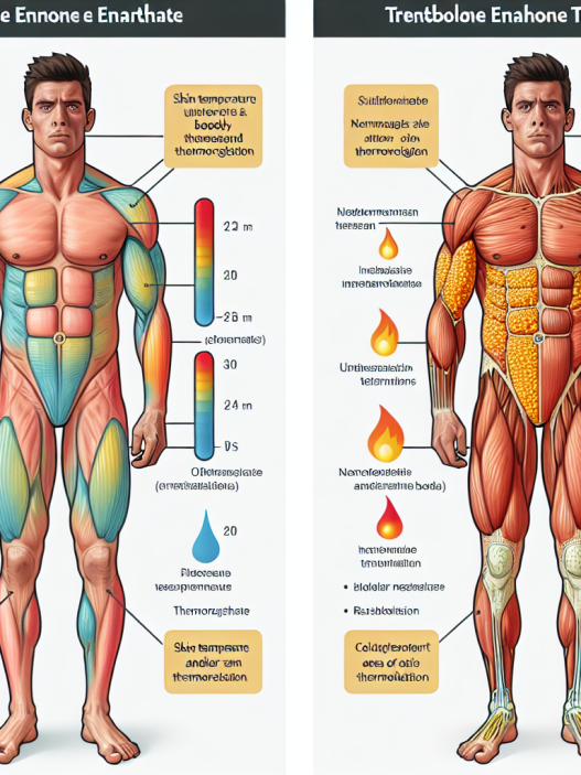Comment le Trenbolone énanthate modifie la température cutanée et la thermorégulation