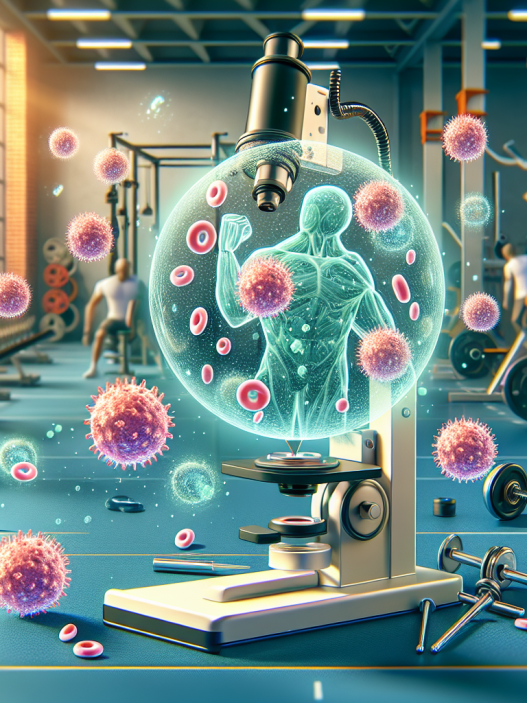 Étude du rôle de la glutamine dans le fonctionnement des cellules immunitaires après l'entraînement