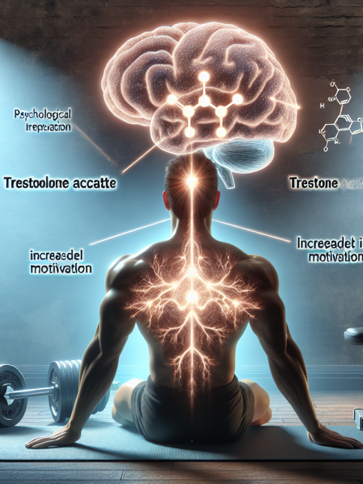 Impact de l'acétate de trestolone sur la motivation psychologique à l'entraînement