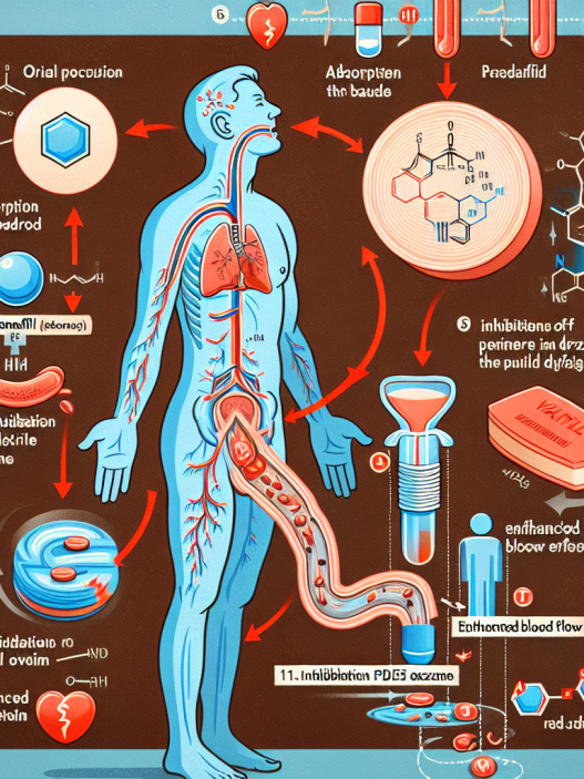 Le Vardénafil et son efficacité dans la dysfonction érectile