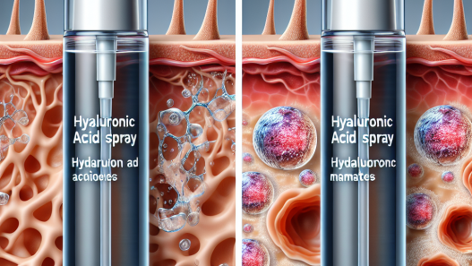 Sprays à l'acide hyaluronique : effet hydratant et protecteur des muqueuses