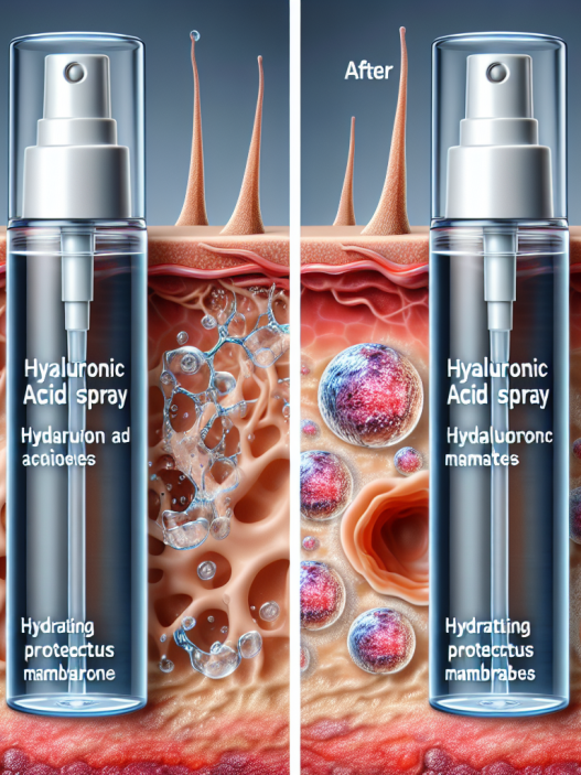 Sprays à l'acide hyaluronique : effet hydratant et protecteur des muqueuses