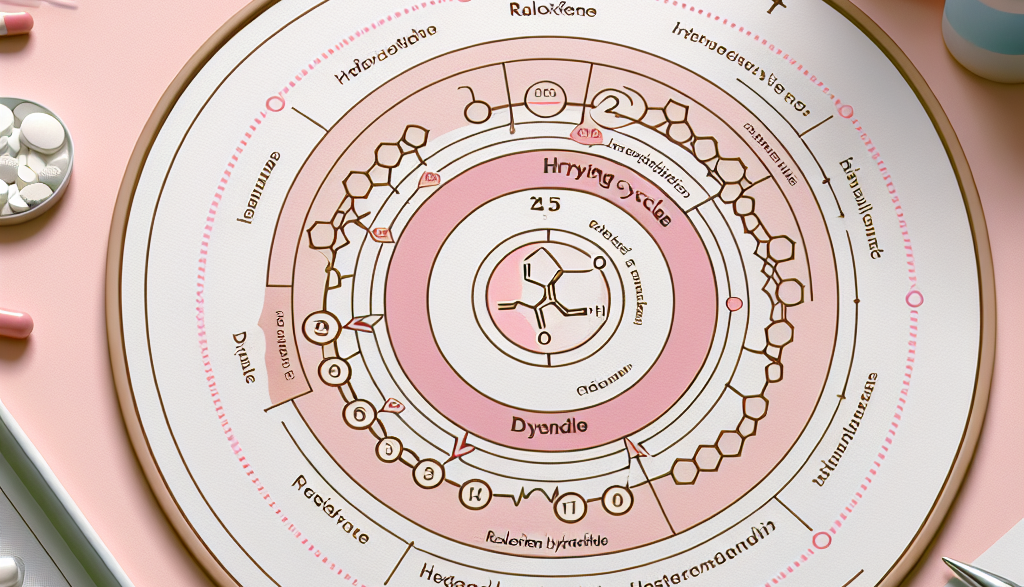 Utilisation du chlorhydrate de raloxifène en cycles de « séchage » pour maintenir l'équilibre hormonal