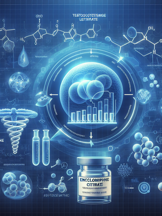 Utilisation du citrate d'enclomifène pour augmenter le taux naturel de testostérone
