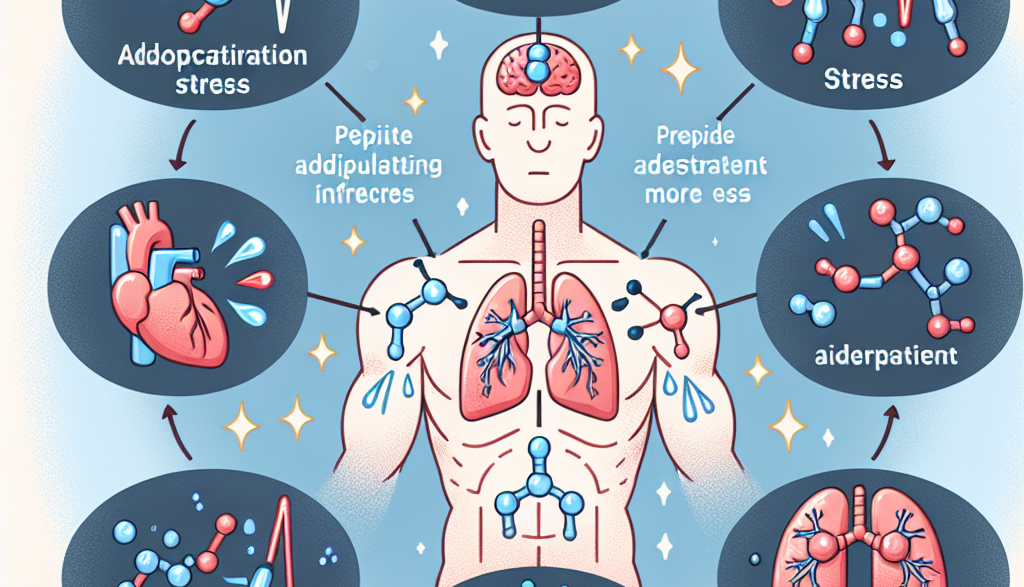 Adaptation de l'organisme aux charges sous l'influence des cures de peptides