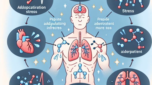 Adaptation de l'organisme aux charges sous l'influence des cures de peptides