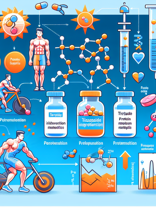 Comment le tirzépatide affecte le métabolisme des protéines chez les athlètes