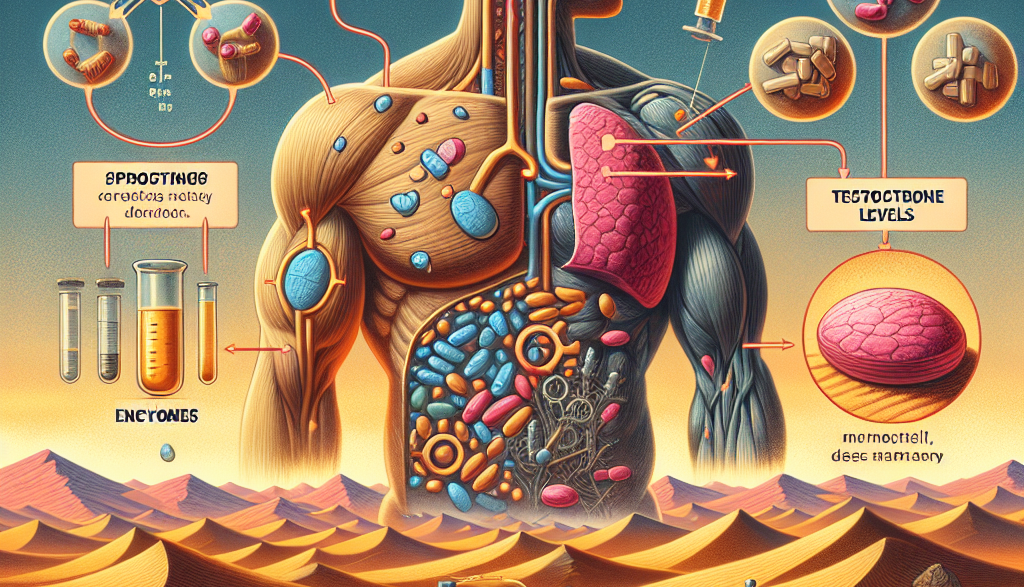 Comment les stéroïdes modulent le taux de testostérone pendant la sèche