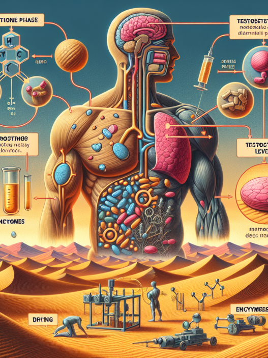 Comment les stéroïdes modulent le taux de testostérone pendant la sèche