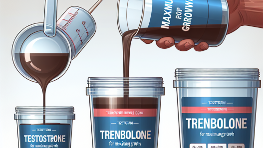 Cure combinée de testostérone et de trenbolone pour une croissance maximale