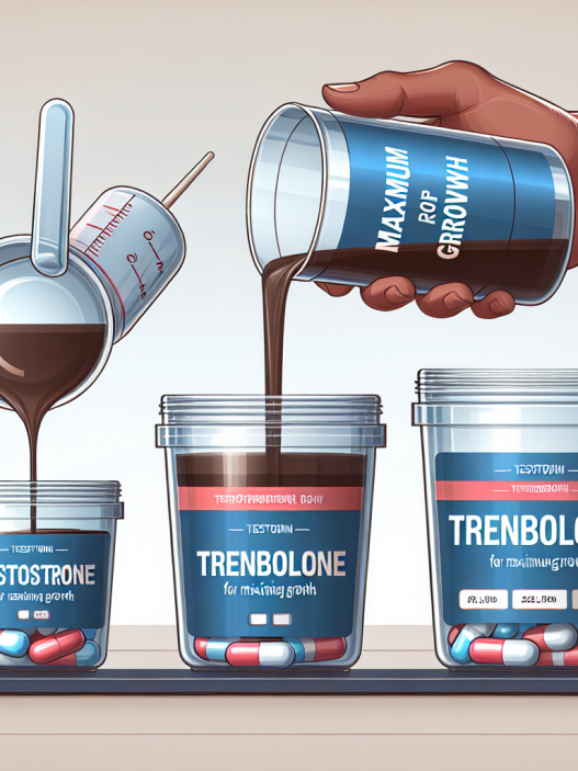 Cure combinée de testostérone et de trenbolone pour une croissance maximale