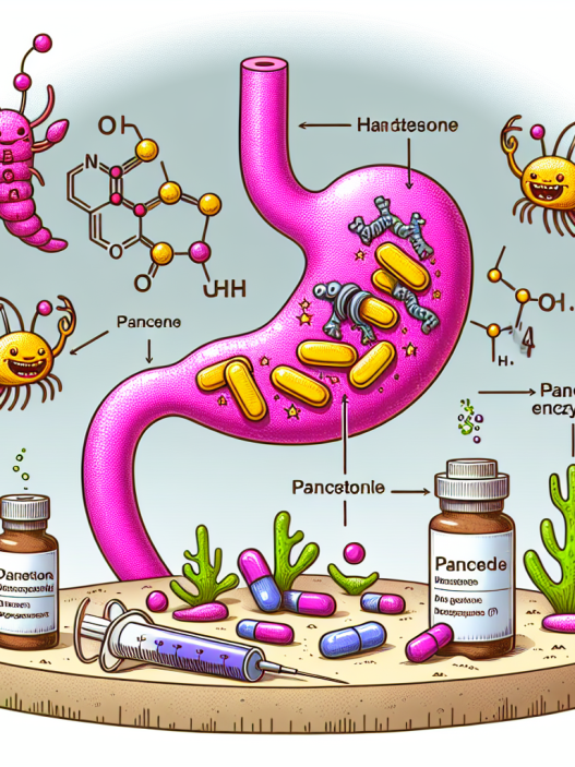 Effet de la méthyldrostanolone sur les enzymes pancréatiques