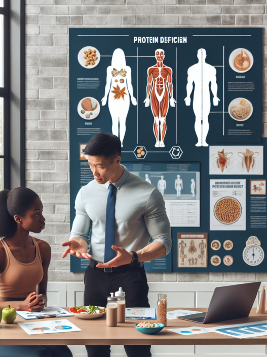 Séance individuelle avec une alimentation carencée en protéines