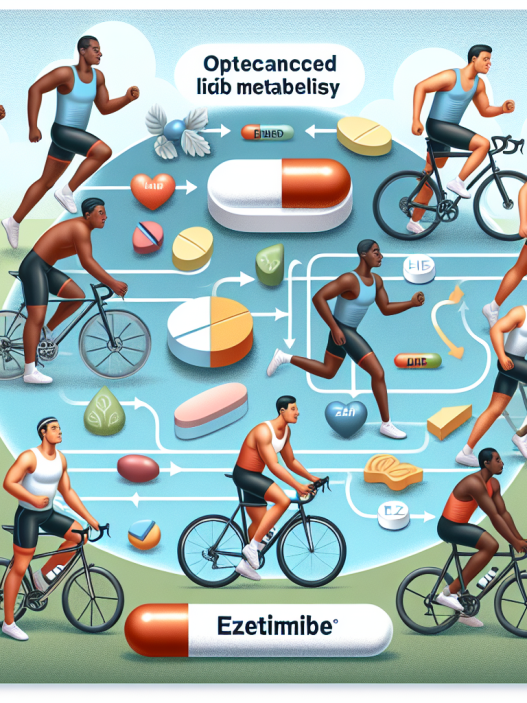 Utilisation de l'ézétimibe pour optimiser le métabolisme lipidique chez les sportifs