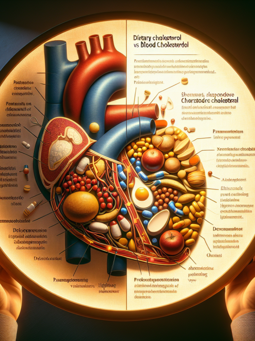 Cholestérol alimentaire vs cholestérol sanguin : mécanismes expliquant la priorité de la pharmacothérapie