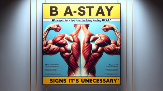 Quand arrêter les BCAA : signes que c’est inutile