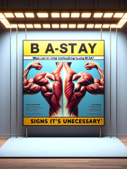 Quand arrêter les BCAA : signes que c’est inutile