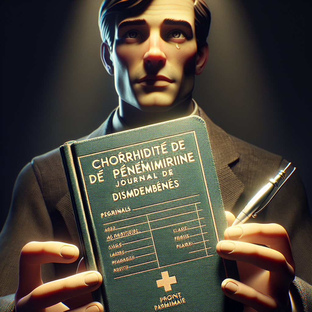 Chlorhydrate de Phentermine : journal de symptômes pour le suivi médical